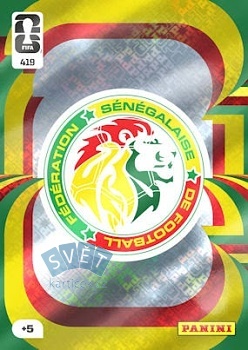 Team Crest Senegal Panini FIFA World Cup 2026 Adrenalyn XL Team Crest #419